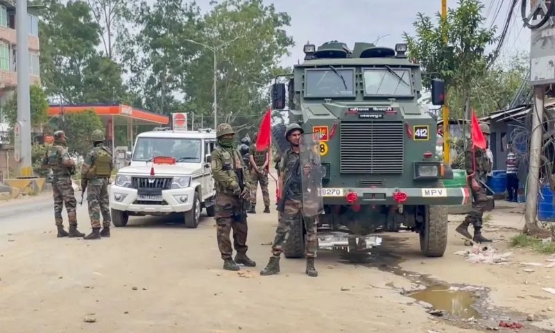 Two Assam Rifles Personnel Killed in Militant Ambush in Manipur’s Ukhrul; Massive Search Operation Launched