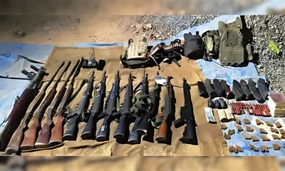 manipur  assam rifles recover 13 sophisticated weapon after chandel encounter