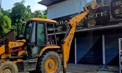 assam  makum restaurant demolished amid protests over assault victim s death