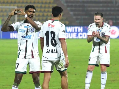 assam  mohun bagan thrashes northeast united in isl clash