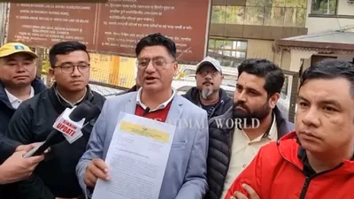 sikkim  fir filed against cm ps tamang over glacial lake outburst induced flash floods