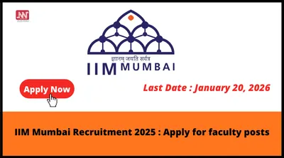 iim mumbai recruitment 2025   apply for faculty posts