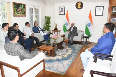 manipur  raj bhavan crammed with series of meetings