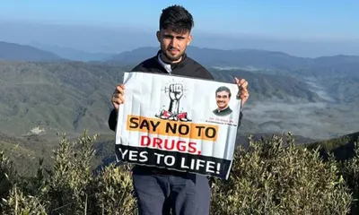 hyderabad based mountaineer bhukya yashwanth scales manipur s mt iso