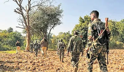 four crpf personnel injured in accidental blast during explosives disposal in chhattisgarh