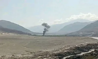 pakistan  army chopper crashes in pok  five dead