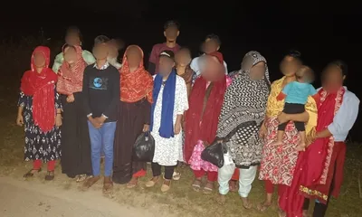 assam police send back 16 suspected illegal bangladeshi migrants in border operation