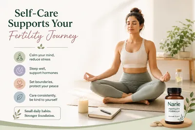 simple self care tips for fertility support