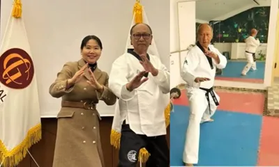 manipur mla yumnam khemchand becomes first indian to receive 5th dan in taekwondo