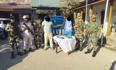 manipur  five drug smugglers arrested  heroin worth rs 2 crore seized