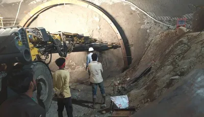 nagaland  construction of longest tunnel under dimapur kohima  rail project begins