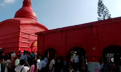 tripura sundari temple  donations record over 150  hike