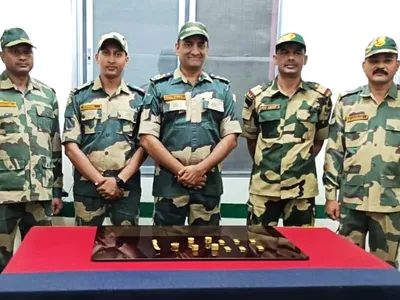 tripura  bsf seizes gold worth rs 1 71 crore in sepahijala