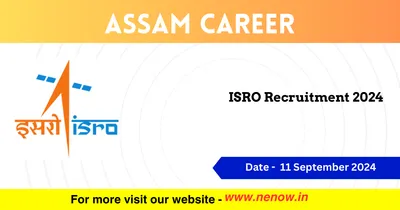 assam career   isro recruitment 2024