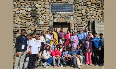 madhya pradesh delegation completes cultural  educational exchange tour in nagaland