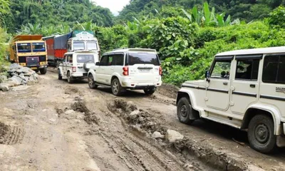 mizoram govt warns of legal action over nh 306 highway blockade by truckers