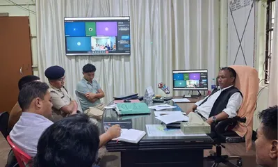 manipur  kamjong dc reviews vibrant villages programme  steps up anti drug coordination