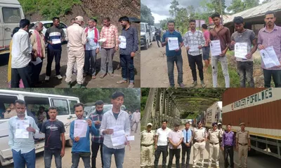 manipur  senapati police verify over 3 500 non locals  push back 541 in ilp crackdown