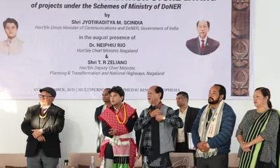 jyotiraditya scindia inaugurates rs 646 crore development projects in nagaland