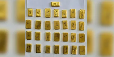 assam  gold smuggling attempt thwarted in guwahati  29 bars worth rs 3 24 crore seized