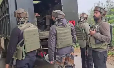 jammu  amp  kashmir  two terrorists  jawans die in kulgam encounter