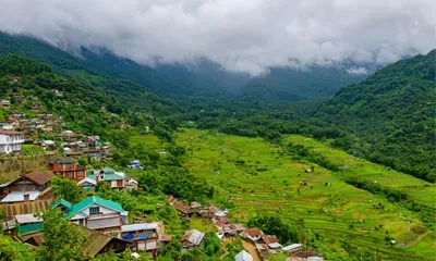arunachal  kaimoi village in longding awarded best tourism village 2025