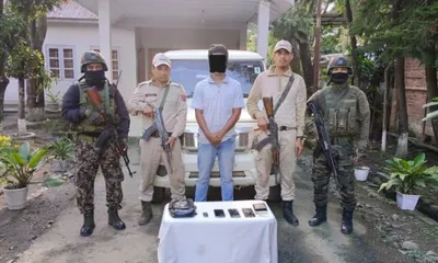 manipur  unlf p cadre arrested over illegal case settlement
