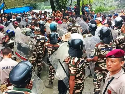 mizoram  kolasib land owners call off blockade of nh 306