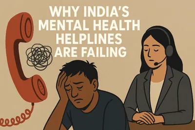 why india’s mental health helplines are failing  a deep dive into systemic gaps