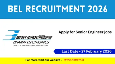 bel recruitment 2026   apply for senior engineer jobs