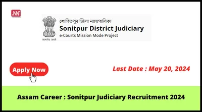 assam career   sonitpur judiciary recruitment 2024
