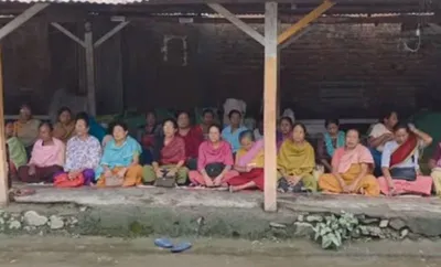 manipur trade unions join nationwide strike against privatisation