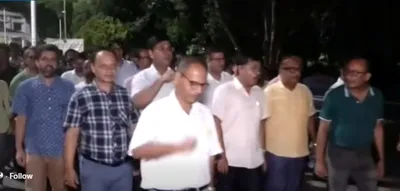 assam  protest intensified at tezpur university over financial irregularities and vc misconduct