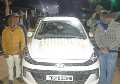 two arrested in tripura with yaba tablets worth rs  78 lakh