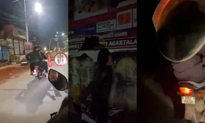 tripura  nine students held after overnight vandalism spree in agartala