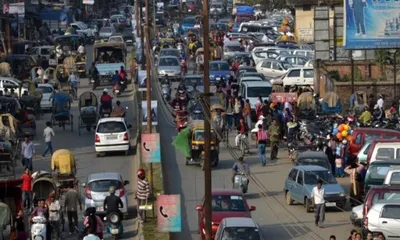 pm modi in manipur  crpf distribute books to idps  cops issue traffic advisory