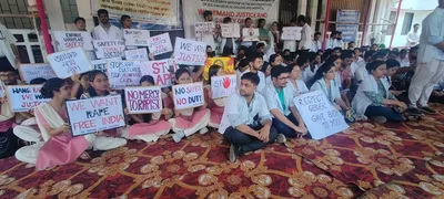 assam  amch doctors join nationwide strike condemning kolkata doctor’s rape and murder