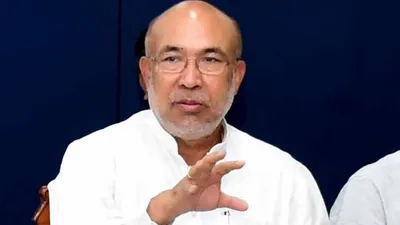 manipur cm warns against vigilantism and communal incitement