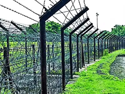 tripura mp urges centre for early completion of border fencing work