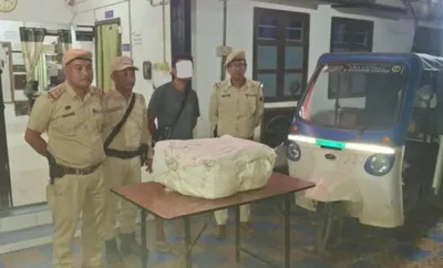 manipur police arrest man  seize 288 bottles of banned codeine phosphate