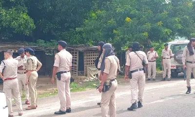 tripura  tension grips kailashahar amid congress sponsored strike