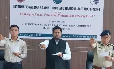 nagaland observes international day against drug abuse