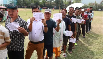 lok sabha polls  manipur witnesses 68  voter turnout