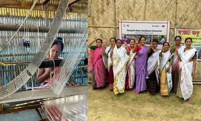 weaving to winning  oil  amp  gas major helps 3 500 assam women become entrepreneurs