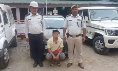 manipur  stolen car from west bengal seized near imphal airport  one held