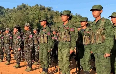 myanmar  arakan army claims control of town bordering india and bangladesh