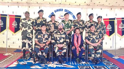 tripura  nlft bm cadre surrenders before bsf in dhalai