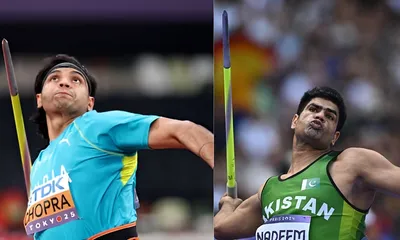 world athletics championships final  neeraj finishes 8th  pakistan s arshad nadeem 10th