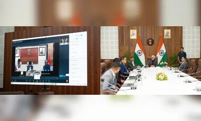 manipur  doner minister reviews strategy for promotion of sports in the north east