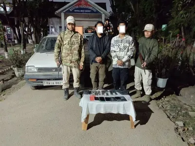 manipur  ahead of r day  2 undergrounds arrested in imphal
